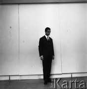 1968, Polska.
Pianista jazzowy Andrzej Trzaskowski.
Fot. Irena Jarosińska, zbiory Ośrodka KARTA