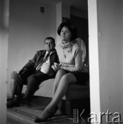 1975, Warszawa, Polska.
Reżyserzy Czesław i Ewa Petelscy.
Fot. Irena Jarosińska, zbiory Ośrodka KARTA