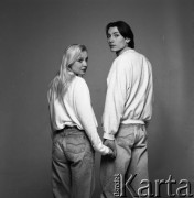 Lata 70., Polska.
Młodzież.
Fot. Irena Jarosińska, zbiory Ośrodka KARTA