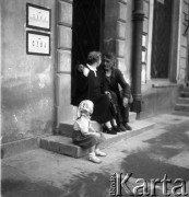 Lata 70., Warszawa, Polska.
Rynek Starego Miasta.
Fot. Irena Jarosińska, zbiory Ośrodka KARTA