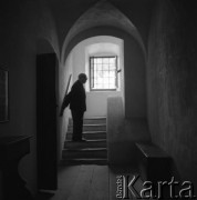 Lata 60., Polska.
Ksiądz profesor Fajcht.
Fot. Irena Jarosińska, zbiory Ośrodka KARTA