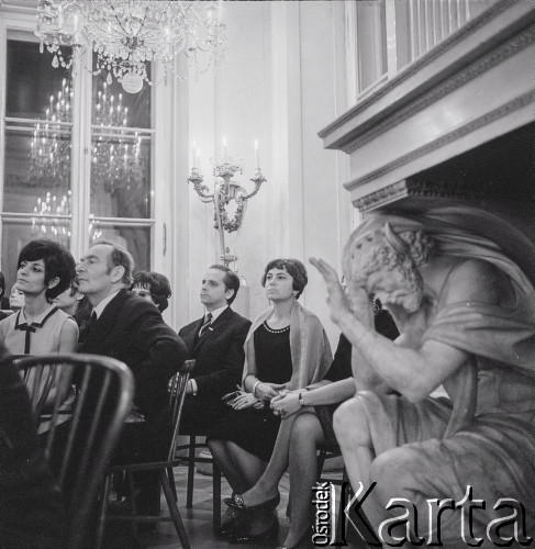 7–25.10.1970, Warszawa, Polska. 
VIII Międzynarodowy Konkurs Pianistyczny im. Fryderyka Chopina. Koncert w Sali Balowej Pałacu na Wyspie.
Fot. Irena Jarosińska, zbiory Ośrodka KARTA