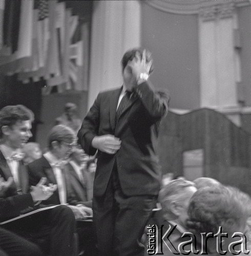 7–25.10.1970, Warszawa, Polska. 
Finaliści VIII Międzynarodowego Konkursu Pianistycznego im. Fryderyka Chopina. 
Fot. Irena Jarosińska, zbiory Ośrodka KARTA