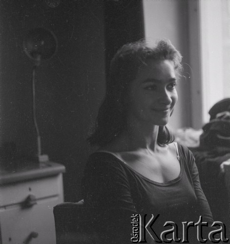 1959, Warszawa, Polska.
Próby do baletu Tadeusza Szeligowskiego 