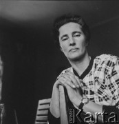 Brak daty, Hala Gąsienicowa, Tatry, Polska.
Krystyna Drągowska.
Fot. Irena Jarosińska, zbiory Ośrodka KARTA