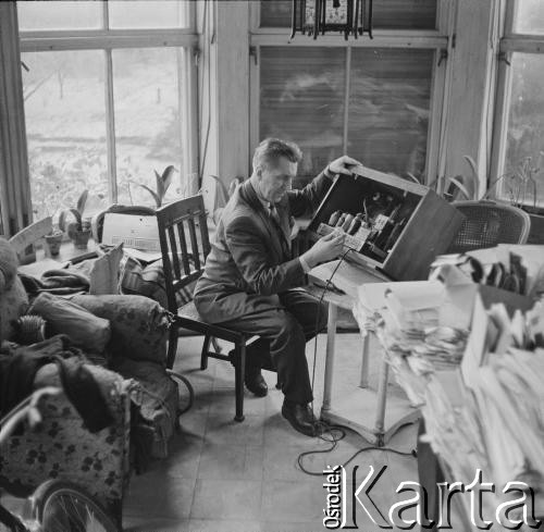 Lata 60., Polska.
Tytus Dzieduszycki (?).
Fot. Irena Jarosińska, zbiory Ośrodka KARTA