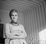 Lata 50.-60., Warszawa, Polska.
Żona Jerzego Michotka.
Fot. Irena Jarosińska, zbiory Ośrodka KARTA