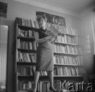 Lata 50., Polska.
Córka kompozytora Stanisława Skrowaczewskiego.
Fot. Irena Jarosińska, zbiory Ośrodka KARTA