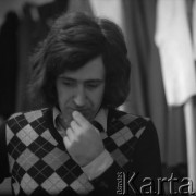 Lata 70., Warszawa, Polska.
Reżyser Giovanni Pampiglione.
Fot. Irena Jarosińska, zbiory Ośrodka KARTA