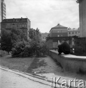 lata 50. lub 60., Warszawa, Polska
Architektura miasta
Fot. Irena Jarosińska, zbiory Ośrodka KARTA