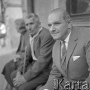 1965, Warszawa, Polska
Poeta, satyryk i aforysta Stanisław Jerzy Lec.
Fot. Irena Jarosińska, zbiory Ośrodka KARTA