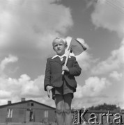 lata 50-te, Puck, Polska
Syn przewodniczącego Rady Narodowej w Pucku
Fot. Irena Jarosińska, zbiory Ośrodka KARTA