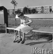 maj 1953, Warszawa, Polska
Marek - syn Ireny Jarosińskiej.
Fot. Irena Jarosińska, zbiory Ośrodka KARTA