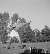 lipiec 1954, województwo krakowskie, Polska
Łucznik
Fot. Irena Jarosińska, zbiory Ośrodka KARTA