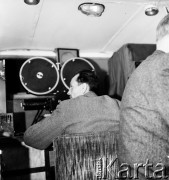 1954, Wrocław, Polska
Wytwórna Filmów Fabularnych -  samochód dźwiękowców.
Fot. Irena Jarosińska, zbiory Ośrodka KARTA