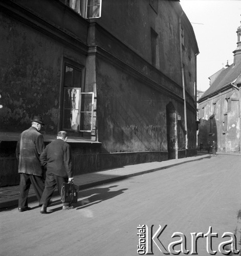 lata 50-te, Kraków, Polska
Ulica św. Jana.
Fot. Irena Jarosińska, zbiory Ośrodka KARTA
