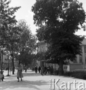 30.06.1954, Lublin, Polska
Okolice Teatru im. Juliusza Osterwy
Fot. Irena Jarosińska, zbiory Ośrodka KARTA