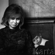 1967, Polska.
Aktorka Joanna Szczerbic.
Fot. Irena Jarosińska, zbiory Ośrodka KARTA
