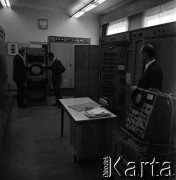 1967, Warszawa, Polska.
Radiolokator Avia B, opracowany przez specjalistów z Przemysłowego Instytutu Telekomunikacji.
Fot. Irena Jarosińska, zbiory Fundacji Ośrodka KARTA