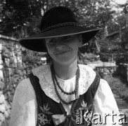 1975, Zakopane, Polska.
8 Międzynarodowy Festiwal Folkloru Ziem Górskich.
Fot. Irena Jarosińska, zbiory Fundacji Ośrodka KARTA