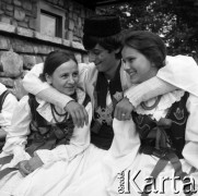 1975, Zakopane, Polska.
8 Międzynarodowy Festiwal Folkloru Ziem Górskich.
Fot. Irena Jarosińska, zbiory Fundacji Ośrodka KARTA
