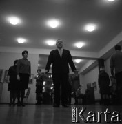 1968, Radomsko, Polska.
Próba kabaretu 