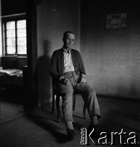 1960, Wojszyce (obecnie Wrocław), Polska.
Polscy imigranci z Kanady, osiedleni po II wojnie światowej w podwrocławskiej wsi.
Fot. Irena Jarosińska, zbiory Fundacji Ośrodka KARTA