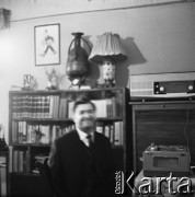 1968, Bogaczów, Polska.
Michał Kaziów, niewidomy pisarz.
Fot. Irena Jarosińska, zbiory Fundacji Ośrodka KARTA