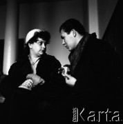 Lata 50. lub 60., Warszawa, Polska.
Rozprawa sądowa.
Fot. Irena Jarosińska, zbiory Ośrodka KARTA