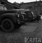 Lata 60., miejsce nieznane, Polska.
Masarnia.
Fot. Irena Jarosińska, zbiory Ośrodka KARTA