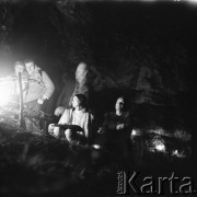 1968, Tatry, Polska.
Jaskinia Dziura.
Fot. Irena Jarosińska, zbiory Ośrodka KARTA