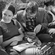 1963, Olsztyn, Polska.
Studenci Wyższej Szkoły Rolniczej.
Fot. Irena Jarosińska, zbiory Ośrodka KARTA