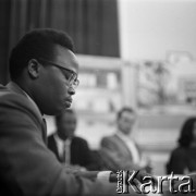 1968, Warszawa, Polska.
Międzynarodowe Studium Profilaktyki Dziecięcej w Instytucie Matki i Dziecka - kurs pediatrii społecznej dla lekarzy z Afryki i Azji.
Fot. Irena Jarosińska, zbiory Fundacji Ośrodka KARTA