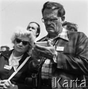10.09.1974, Skierniewice, Polska.
XIX Międzynarodowy Kongres Ogrodniczy w Instytucie Sadownictwa, n/z S.Wilhelm.
Fot. Irena Jarosińska, zbiory Ośrodka KARTA