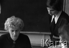17.06.1960, Warszawa, Polska.
XVII Liceum Ogólnokształcące im. Andrzeja Frycza Modrzewskiego.
Fot. Irena Jarosińska, zbiory Fundacji Ośrodka KARTA