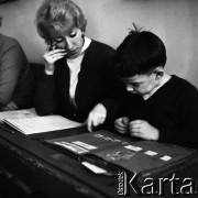 Lata 60., Warszawa, Polska.
Szkoła dla dzieci ze specjalnymi potrzebami edukacyjnymi (ówcześnie tzw. 