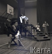 1956, Warszawa, Polska.
Przedstawienie teatralne 