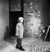 1961, Warszawa, Polska.
Casting do roli Wawrzka w filmie 