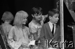1961, Warszawa, Polska.
Casting do roli Wawrzka w filmie 