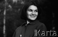 09.1959, Lądek Zdrój, woj. wrocławskie, Polska.
Aktorka Zofia Słaboszowska - sesja zdjęciowa podczas realizacji filmu 