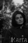 09.1959, Lądek Zdrój, woj. wrocławskie, Polska.
Aktorka Zofia Słaboszowska - sesja zdjęciowa podczas realizacji filmu 