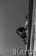 09.1959, Lądek Zdrój, woj. wrocławskie, Polska.
Plan zdjęciowy do filmu 