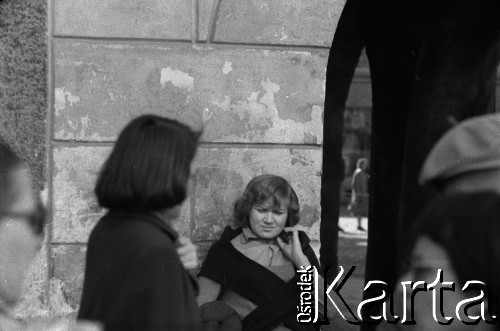 09.1959, Lądek Zdrój, woj. wrocławskie, Polska.
Plan zdjęciowy do filmu 