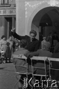 09.1959, Lądek Zdrój, woj. wrocławskie, Polska.
Plan zdjęciowy do filmu 