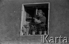 09.1959, Lądek Zdrój, woj. wrocławskie, Polska.
Plan zdjęciowy do filmu 