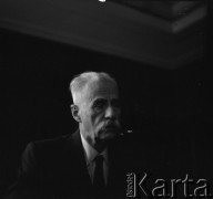 1970, Warszawa, Polska. 
Profesor Tadeusz Kotarbiński. 
Fot. Irena Jarosińska, zbiory Ośrodka KARTA