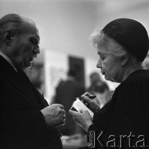 1967, Wrocław, Polska.
150-lecie Zakładu Narodowego im. Ossolińskich.
Fot. Irena Jarosińska, zbiory Ośrodka KARTA   
