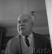 1975, Polska.
Profesor socjologii Józef Chałasiński.
Fot. Irena Jarosińska, zbiory Ośrodka KARTA
