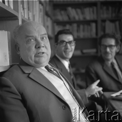 1975, Polska.
Profesor socjologii Józef Chałasiński.
Fot. Irena Jarosińska, zbiory Ośrodka KARTA