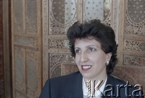 1992, Kabul, prowincja Kabul, Afganistan.
Portret kobiety.
Fot. Irena Jarosińska, zbiory Ośrodka KARTA